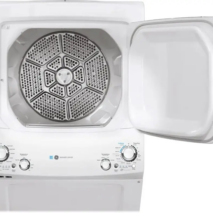 $849 PICKUP! GE – 27" Unitized Spacemaker® Laundry Center | 3.9 cu. ft. Washer & 5.9 cu. ft. Dryer