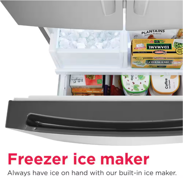 Frigidaire Gallery 30" 20 Cu. Ft. French Door Refrigerator – GRFN2023AF