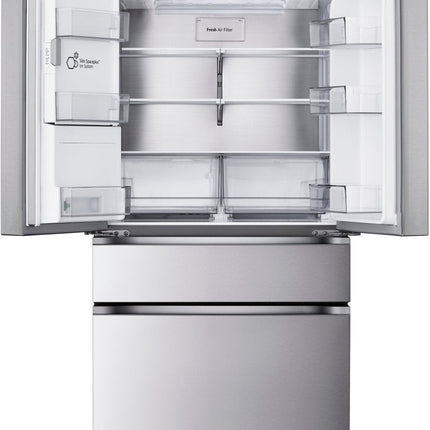 LG 28.6 Cu. Ft. 4-Door French Door Smart Refrigerator with Full-Convert Drawer