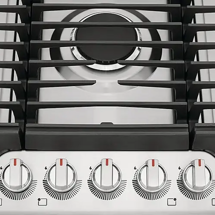 Frigidaire Gallery 36-in 5-Burner Gas Cooktop | Quick-Boil 18,000 BTU, SpillSafe®