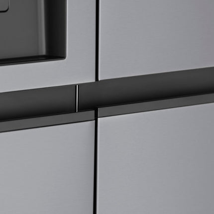 LG 28 cu. ft. Side by Side Refrigerator with External Water in Stainless Standard Depth