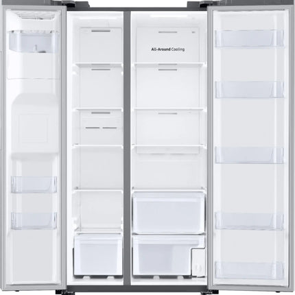 27.4 cu. ft. Large Capacity Side-by-Side Refrigerator in Stainless Steel