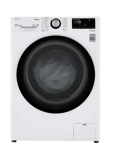 LG 24 in. W 2.4 cu. ft. All-in-One Compact Smart Front Load Washer & Ventless Dryer Combo with Steam