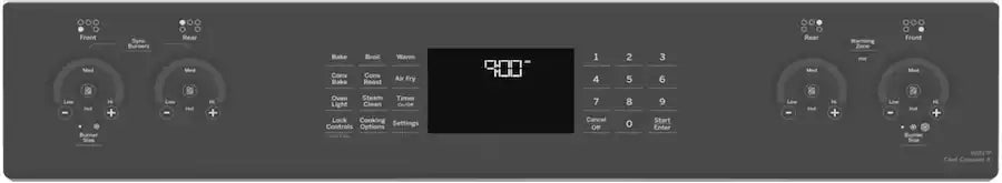 GE Profile - 30" Smart Slide-In Electric Convection Fingerprint Resistant Range