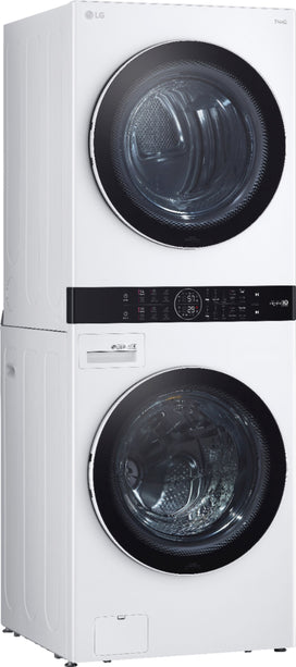 $1299 PICKUP! LG 4.5 Cu. Ft. HE Smart Front Load Washer and 7.4 Cu. Ft. Electric Dryer WashTower with Steam and Built-In Intelligence