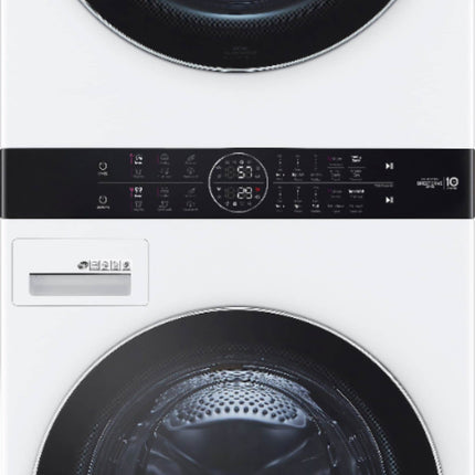 $1299 PICKUP! LG 4.5 Cu. Ft. HE Smart Front Load Washer and 7.4 Cu. Ft. Electric Dryer WashTower with Steam and Built-In Intelligence