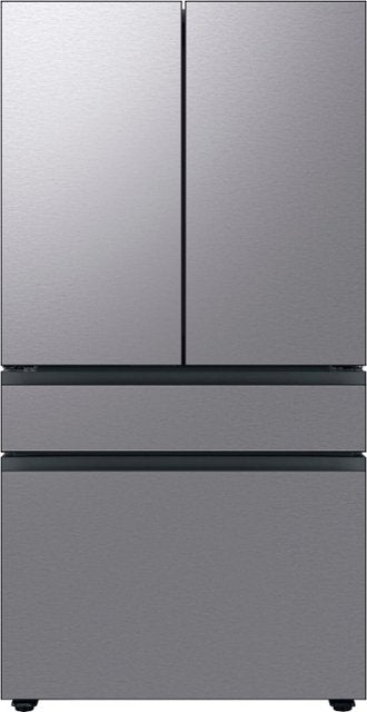 Samsung Bespoke 35.8 in. 29 cu. ft. Standard Depth 4-Door French Door Refrigerator with Beverage Center