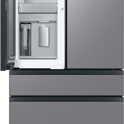 Samsung Bespoke 35.8 in. 29 cu. ft. Standard Depth 4-Door French Door Refrigerator with Beverage Center
