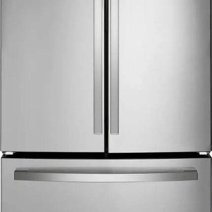 $999 PICKUP! GE - 27.0 Cu. Ft. French Door Refrigerator with Internal Water Dispenser - Stainless Steel