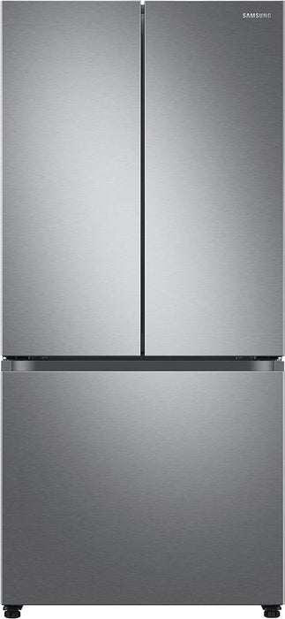 Samsung 33 in. W 24.5 cu. ft. 3-Door French Door Smart Refrigerator in Stainless Steel with Dual Icemaker