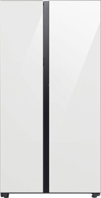 Samsung - BESPOKE Side-by-Side Smart Refrigerator with Beverage Center