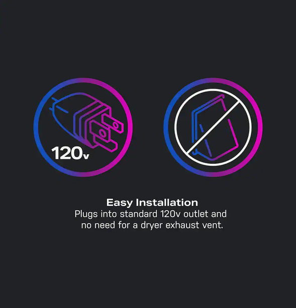 FROM $1299 PICKUP! GE Profile - UltraFast 4.8 Cu. Ft. High-Efficiency Smart Front Load Washer and Dryer Combo with Ventless Heat Pump - Carbon Graphite
