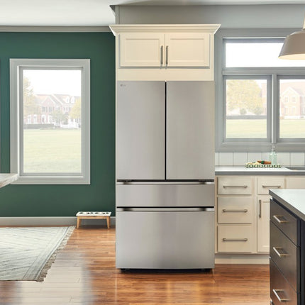 LG 29.6 Cu. Ft. 4-Door French Door Smart Refrigerator with Full-Convert Drawer