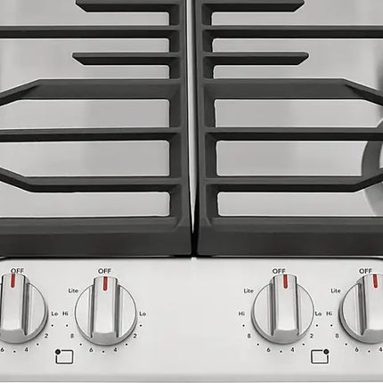 Frigidaire 30" Gas Cooktop – 4-Burner Sealed with SpillSafe & Continuous Grates
