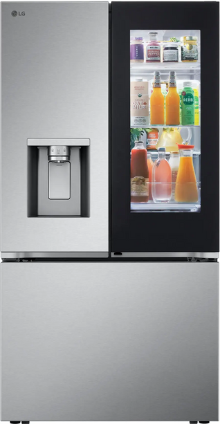 LG 31 Cu. Ft. Smart French-Door Refrigerator with InstaView®, Dual Ice & WiFi