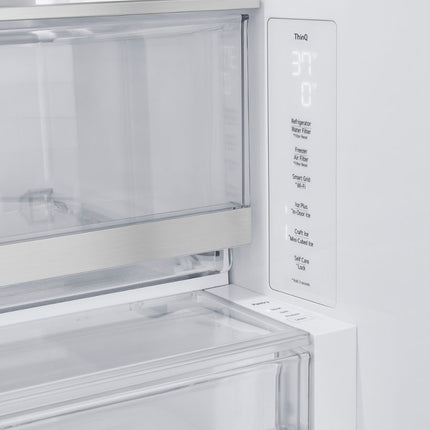 LG 26 Cu. Ft. Counter Depth MAX French Door SMART Refrigerator with Four Types of Ice