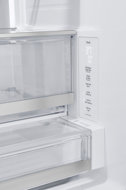 LG 26 Cu. Ft. Counter Depth MAX French Door SMART Refrigerator with Four Types of Ice