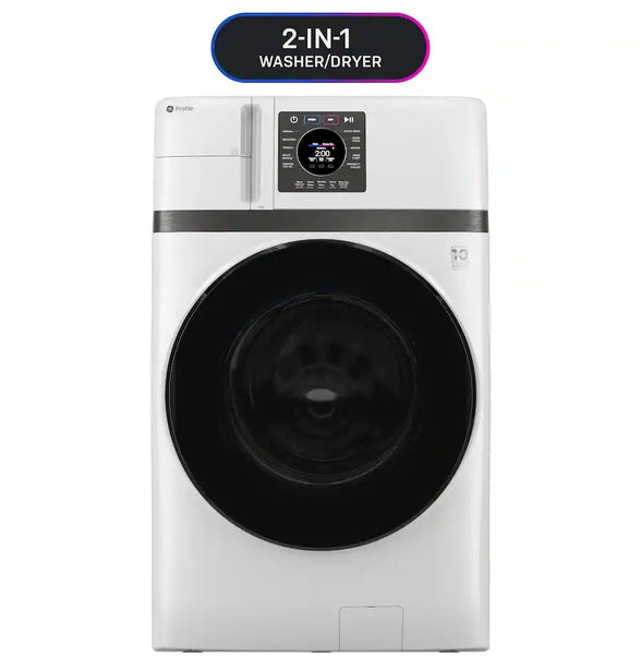 GE Profile 4.6 Cu. Ft. UltraFast All-In-One Washer Dryer Combo – Ventless Heat Pump, SmartDispense™, WiFi