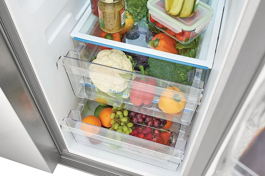 $649 PICKUP! Frigidaire 36 in. 25.6 cu. ft. Side by Side Refrigerator