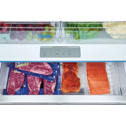 Frigidaire Gallery 36" 28.8 cu. ft. French Door Refrigerator with Ice Maker in Smudge-Proof Stainless Steel - (Model #: GRFN2853AF)