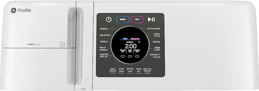 GE Profile 4.6 Cu. Ft. UltraFast All-In-One Washer Dryer Combo – Ventless Heat Pump, SmartDispense™, WiFi