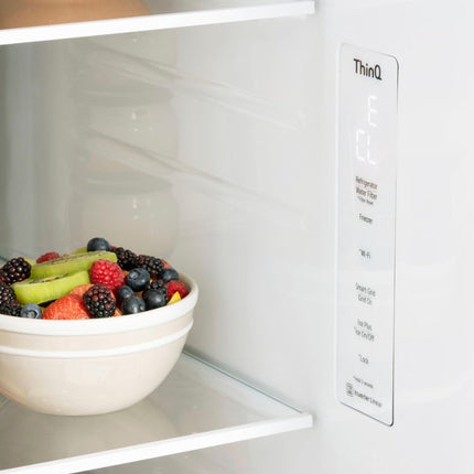 LG 28 cu. ft. Side by Side Refrigerator with External Water in Stainless Standard Depth