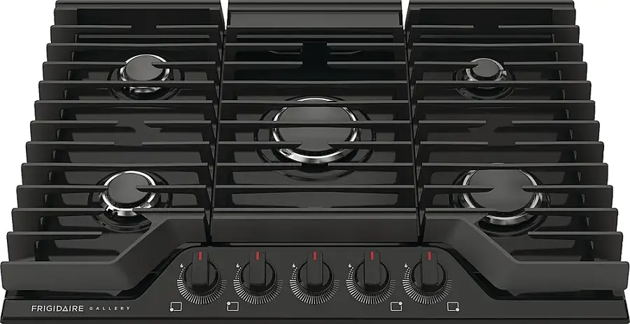 Frigidaire Gallery 30" 5‐Burner Gas Cooktop – 18,000 BTU Quick Boil & SpillSafe®