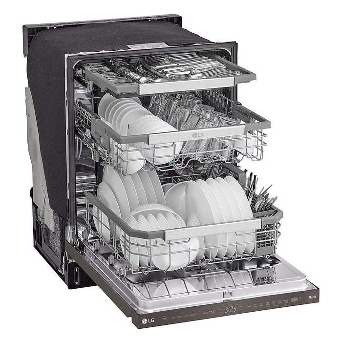 LG Electronics Smart Top Control Dishwasher with 1-Hour Wash & Dry, QuadWash® Pro, TrueSteam® and Dynamic Heat Dry™