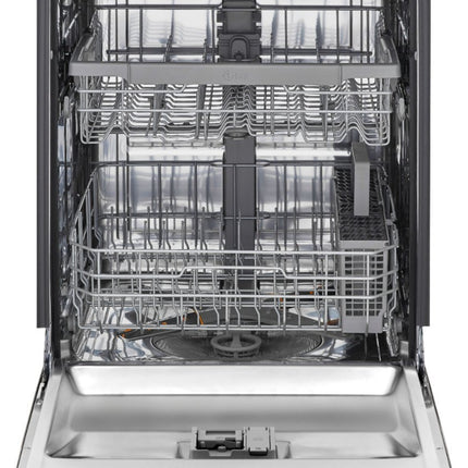 LG 24 in. Front Control Dishwasher in PrintProof Black Stainless Steel