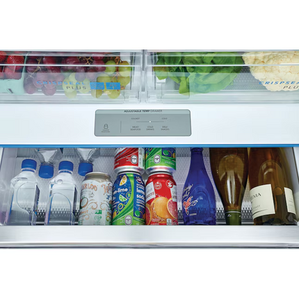 Frigidaire Gallery 36" 28.8 cu. ft. French Door Refrigerator with Ice Maker in Smudge-Proof Stainless Steel - (Model #: GRFN2853AF)