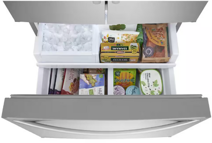 $949 Pickup! Frigidaire 36" 28.8 Cu. Ft. French Door Refrigerator with Internal Water Dispenser – Smudge-Proof Stainless Steel