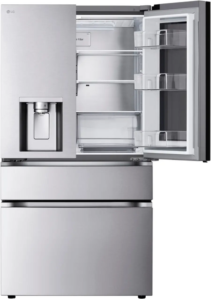 LG 29 Cu. Ft. French Door Refrigerator – InstaView®, Convertible Drawer & Smart WiFi