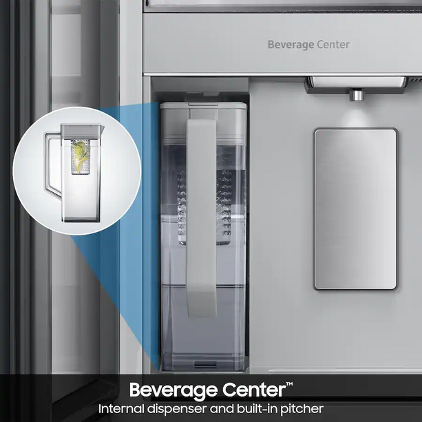 Samsung Bespoke 29 Cu. Ft 4-Door French-Door Refrigerator – AI Family Hub™+, AI Vision Inside™