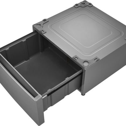 LG 27 in. Laundry Pedestal in Gray Graphite Steel with Drawer