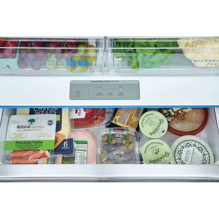 Frigidaire Gallery 36" 28.8 cu. ft. French Door Refrigerator with Ice Maker in Smudge-Proof Stainless Steel - (Model #: GRFN2853AF)