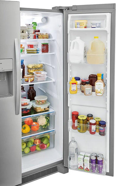 $649 PICKUP! Frigidaire 36 in. 25.6 cu. ft. Side by Side Refrigerator
