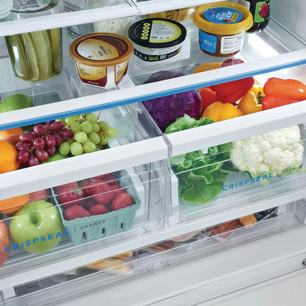 Frigidaire - 27.8 Cu. Ft. French Door Refrigerator - Stainless Steel