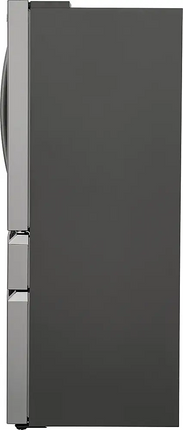 Frigidaire - Gallery 21.5 Cu. Ft. 4-Door French Door Counter-Depth Refrigerator - Smudge Proof Stainless Steel