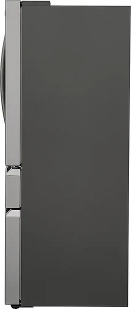 Frigidaire - Gallery 21.5 Cu. Ft. 4-Door French Door Counter-Depth Refrigerator - Smudge Proof Stainless Steel
