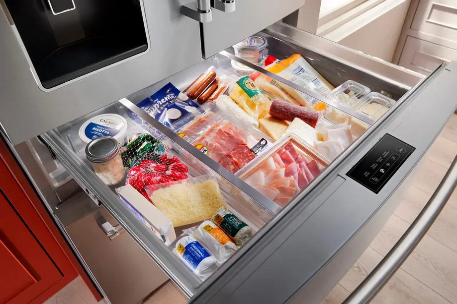 KitchenAid 25.8 Cu. Ft. 5-Door French Door Refrigerator with Exterior Ice & Water Dispenser