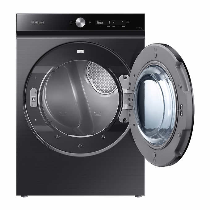 Samsung 5.3 cu. ft. Bespoke Ultra Capacity Front Load Washer with Super Speed Wash and 7.6 cu. ft. Ultra Capacity Dryer with Super Speed Dry