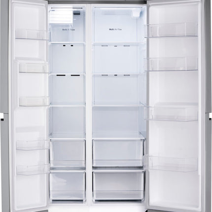 LG 28 cu. ft. Side by Side Refrigerator with External Water in Stainless Standard Depth
