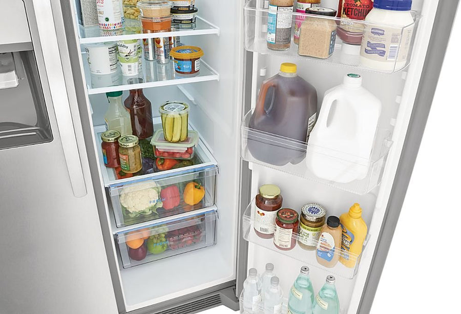 $649 PICKUP! Frigidaire 36 in. 25.6 cu. ft. Side by Side Refrigerator
