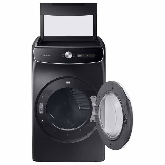 Samsung 6.0 cu. ft. FlexWash Washer and 7.5 cu. ft. ELECTRIC OR GAS FlexDry Dryer with Multi-Steam Technology