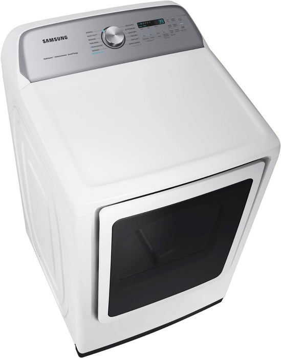 Samsung 7.4 cu. ft. Smart Gas Dryer with Steam Sanitize+: Powerful Drying and Enhanced Fabric Care