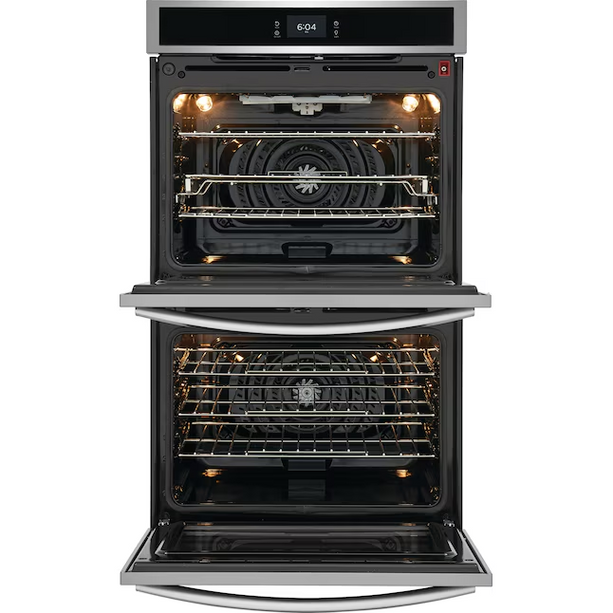 Frigidaire Gallery 30 in. Double Electric Built-In Wall Oven with Air Fry and Total Convection