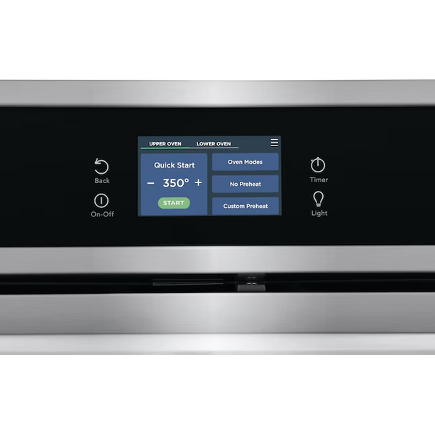Frigidaire Gallery 30 in. Double Electric Built-In Wall Oven with Air Fry and Total Convection