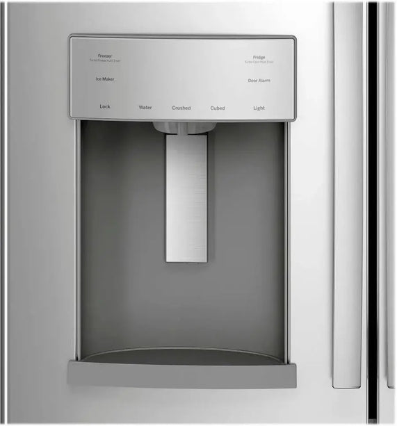 GE 27.7 Cu Ft French-Door Refrigerator – Fingerprint-Resistant Stainless