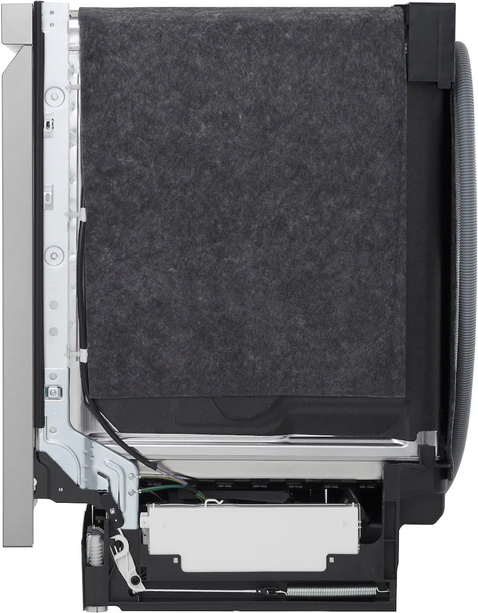 LG 24" Top-Control Dishwasher — QuadWash®, 15-Place Settings, 48 dB Quiet, Stainless