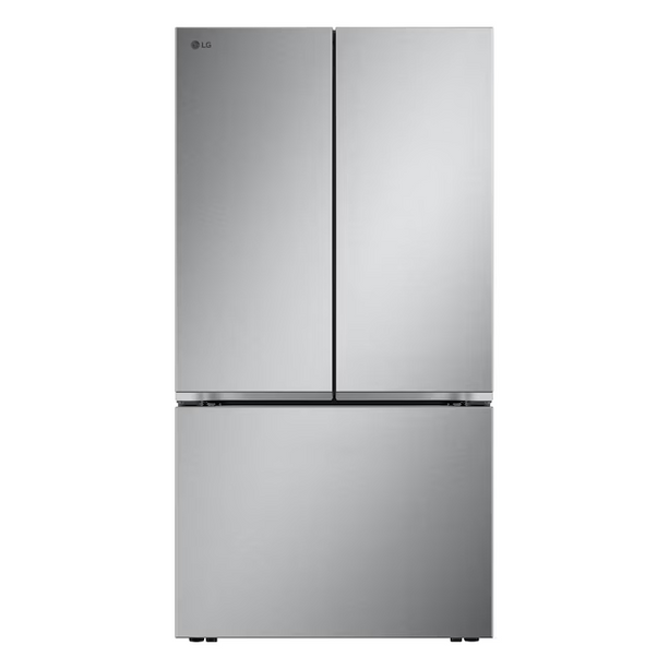 LG 25.1 cu. ft. Counter‑Depth MAX™ 3‑Door French‑Door Refrigerator — Slim Profile, Internal Water Dispenser, Smart Cooling